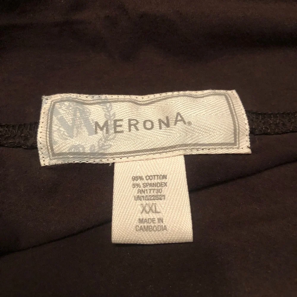 Merona chocolate brown skirt in EUC